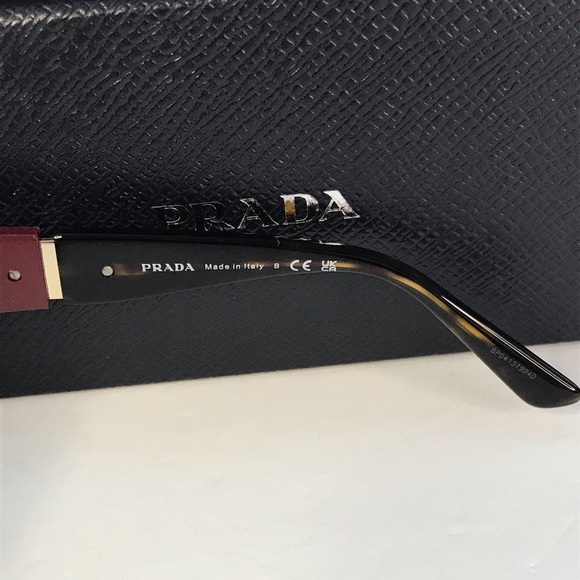 New Authentic Prada Brown Cat Eye Ladies Sunglasses PR 02WS 07C0D1 - Picture 7 of 14